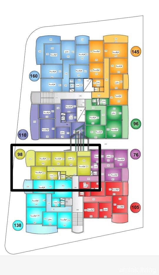بسم الله الرحمن الرحيم #للبيع | بيت على المخطط – فرصة لا تعوّض! الطابق: ثالث فني (رابع فعلي) اللون الاصفر عدد الغرف: 4 غرف حرات بتوزيع مريح وواجهة مشرقة
