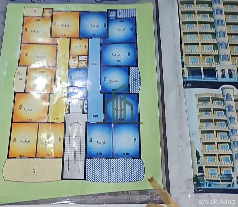 للبيع على المخطط بيت بي حي ضبيط  المساحة 260 متر ست غرف