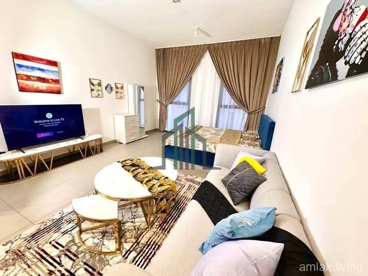 للايجار شقة بالاوتوستراد 55م