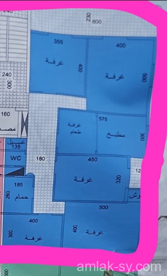 شقة 5 غرف ومنافع في مشروع قيد الانشاء على شارع الثلاثين للبيع