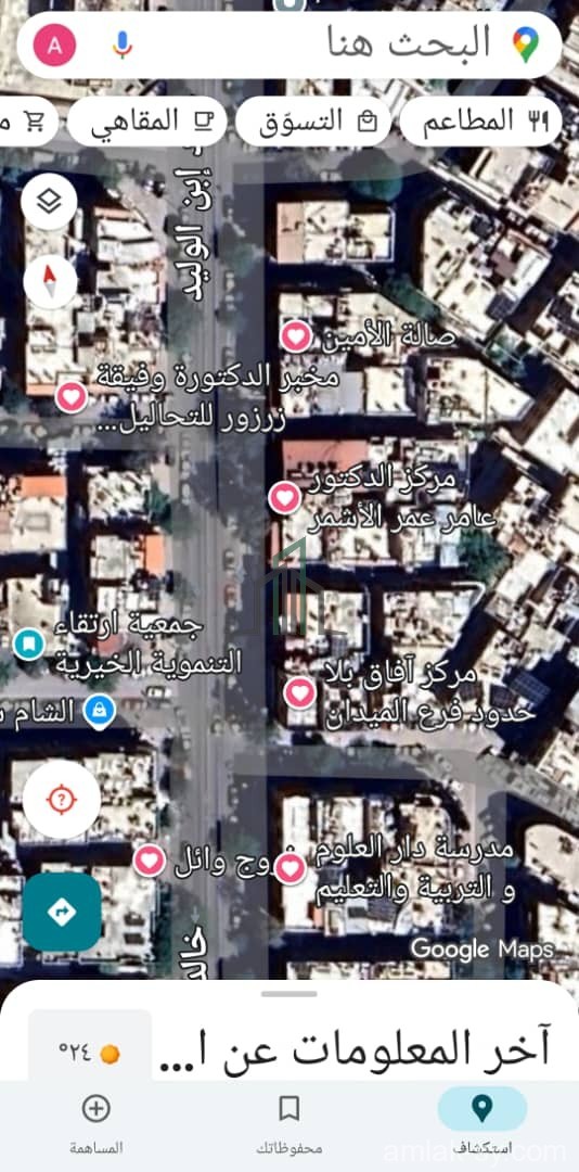 شقة قبو ضاوي 180م تصلح معهد او عيادات في كورنيش الميدان للبيع