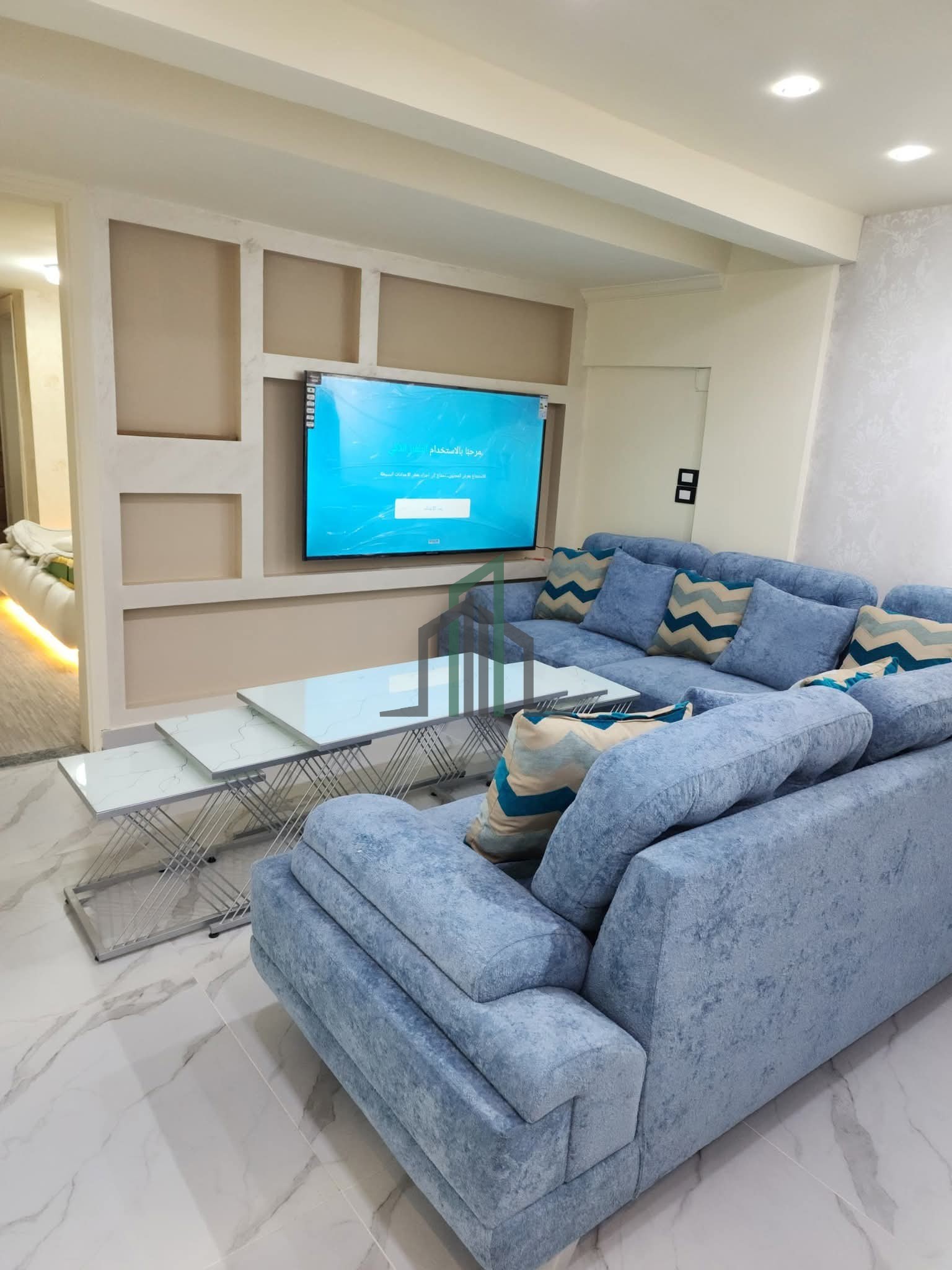 سويت للأجار السياحي/ اليومي/ الشهري- دمشق مزة فيلات غربية مقابل صالون ميلاد حنون