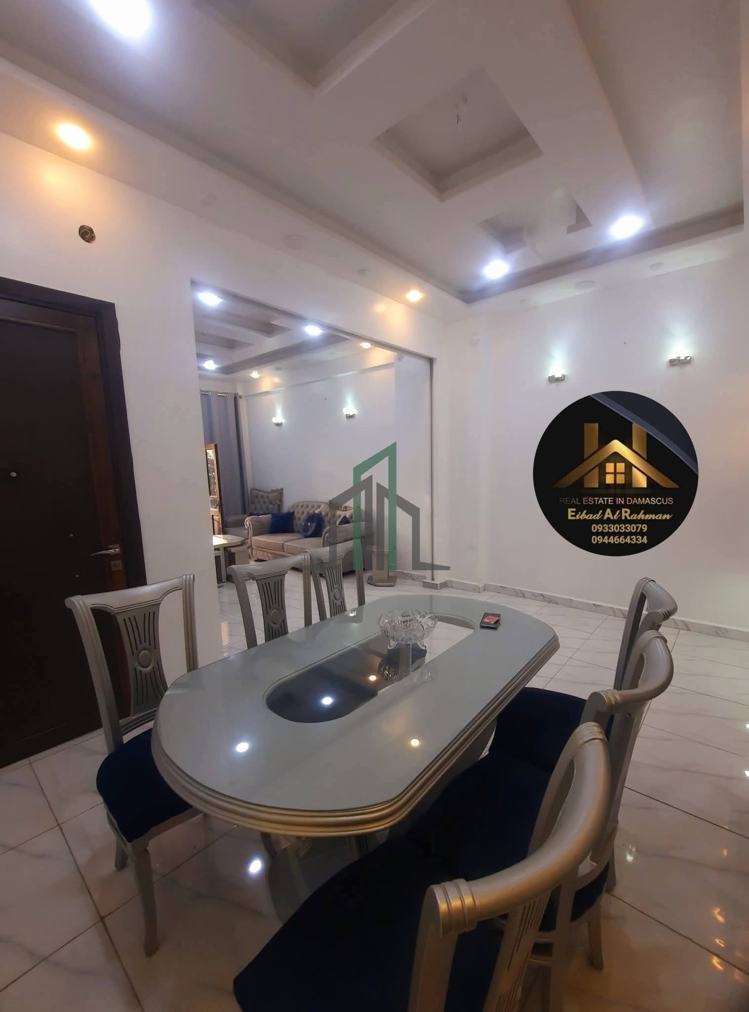 شقة للبيع 110 م -دمشق- ركن الدين مقابل حديقة شكو