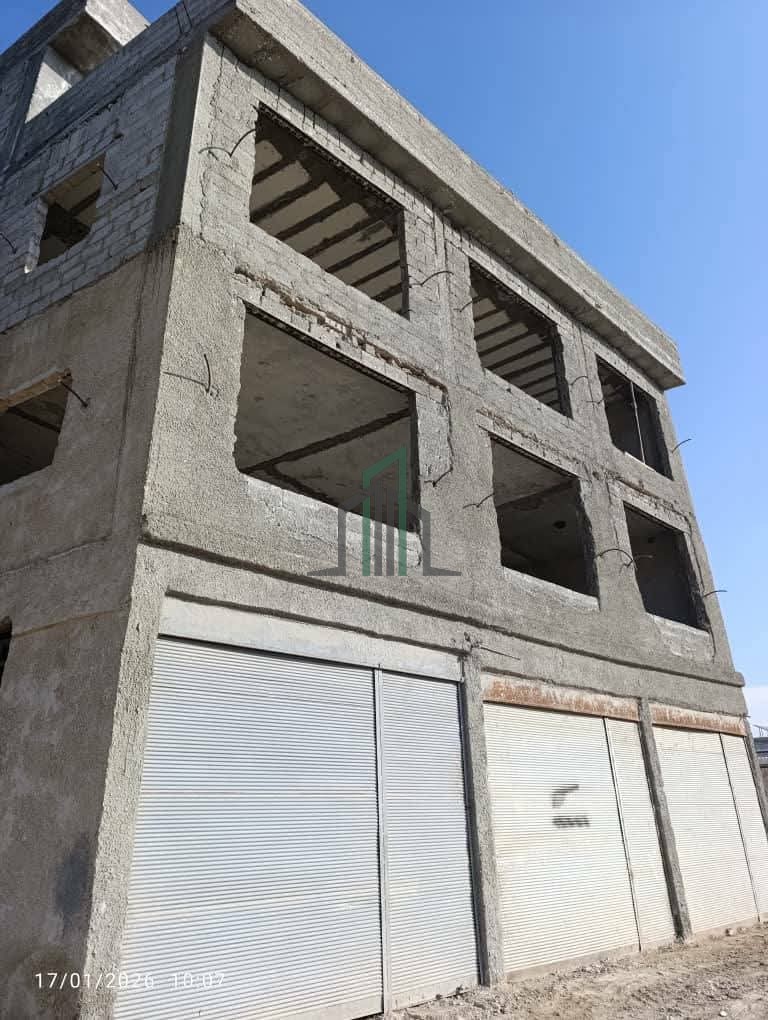 عقار 1000 م للاجار- ريف دمشق-داريا ساحة المالية