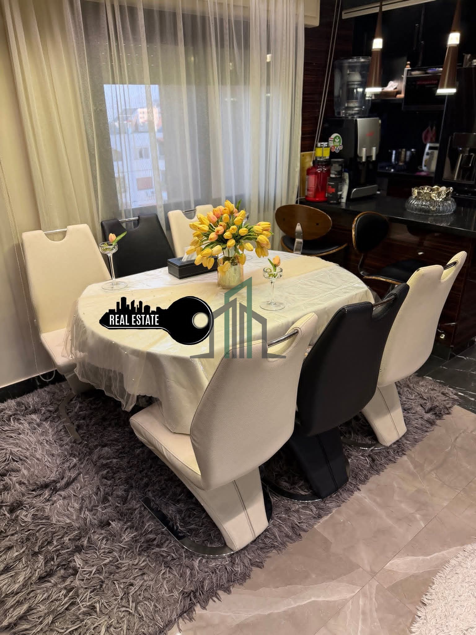 شقة للبيع 124م -ريف دمشق- ضاحية قدسيا جانب بوظة أمية